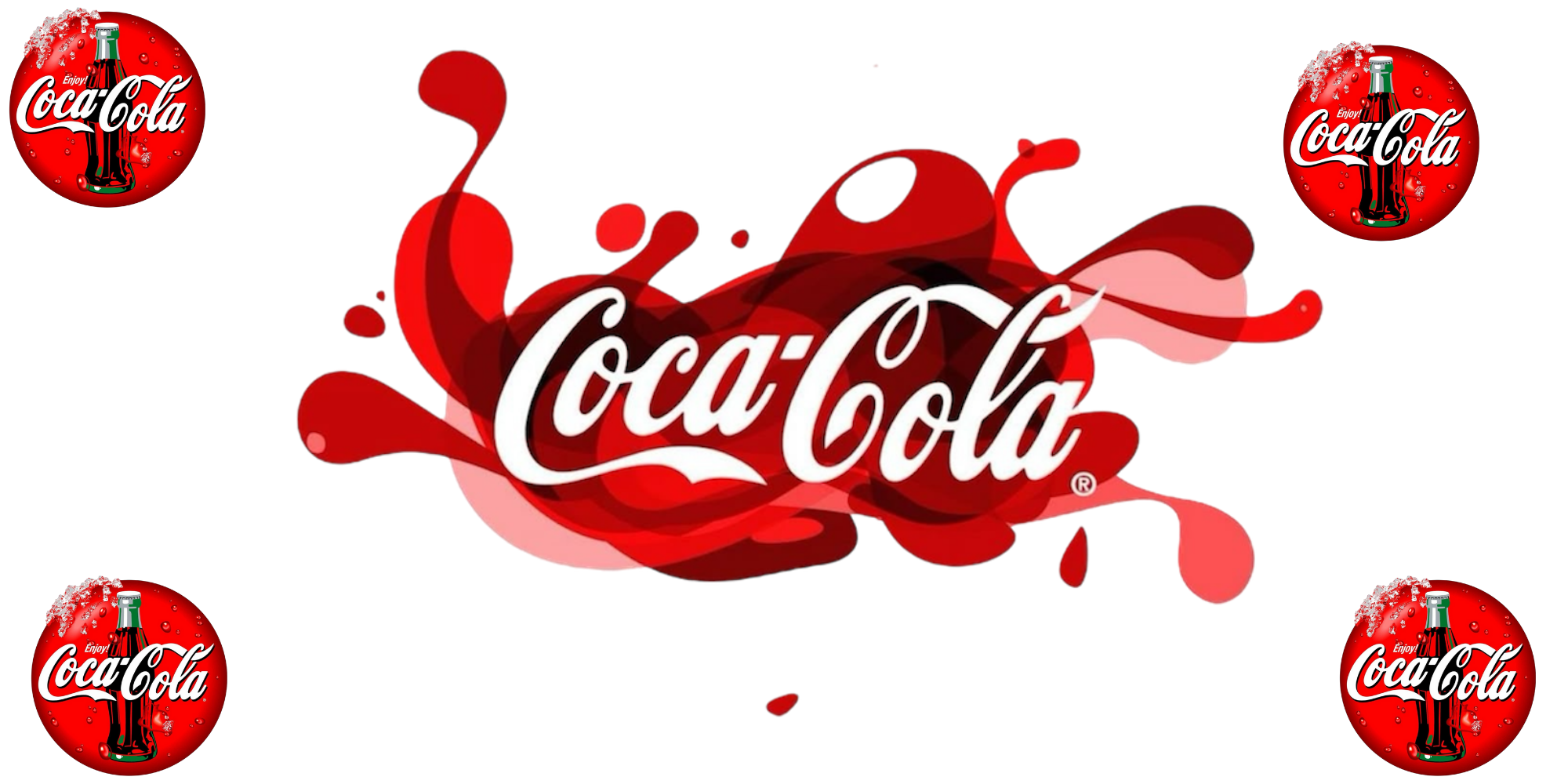 Uv Dtf Vasos Logo Coca Cola